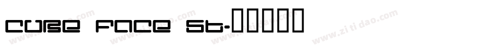 Cube Face ST字体转换